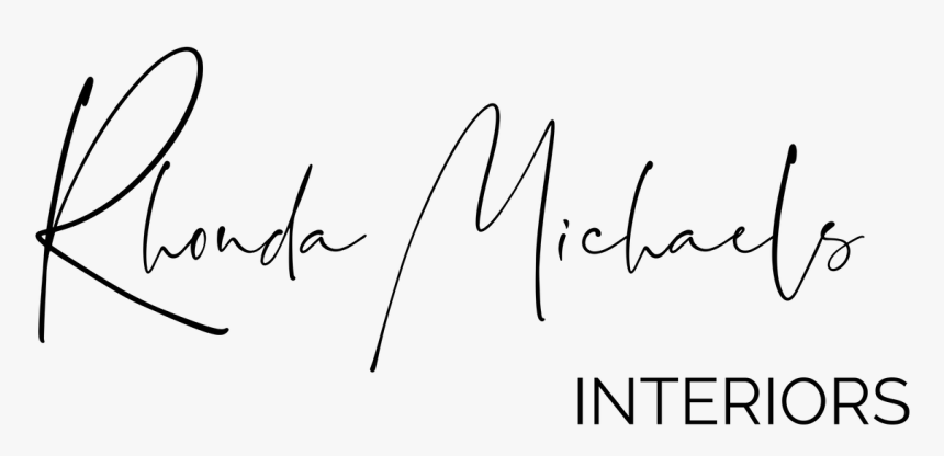 Rhonda Michaels Interiors - Calligraphy, HD Png Download, Free Download