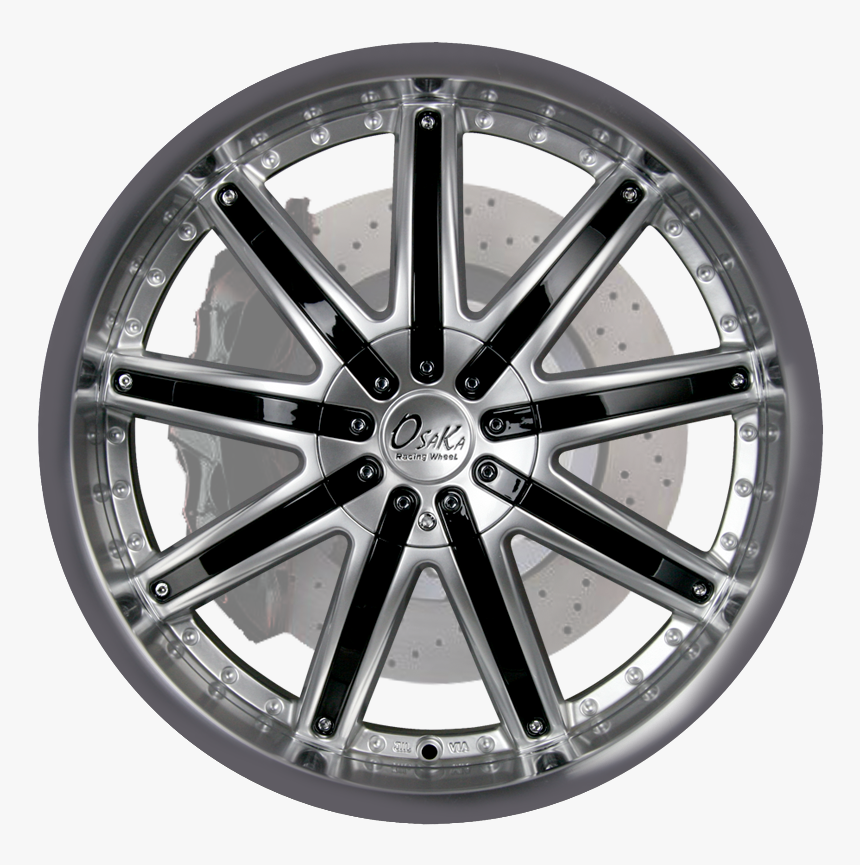 Phantom Hyper Silver / Black Strip - Rim, HD Png Download, Free Download