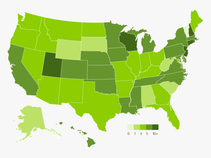 Black-white Commitment Disparity - Directv Coverage Map, HD Png Download, Free Download