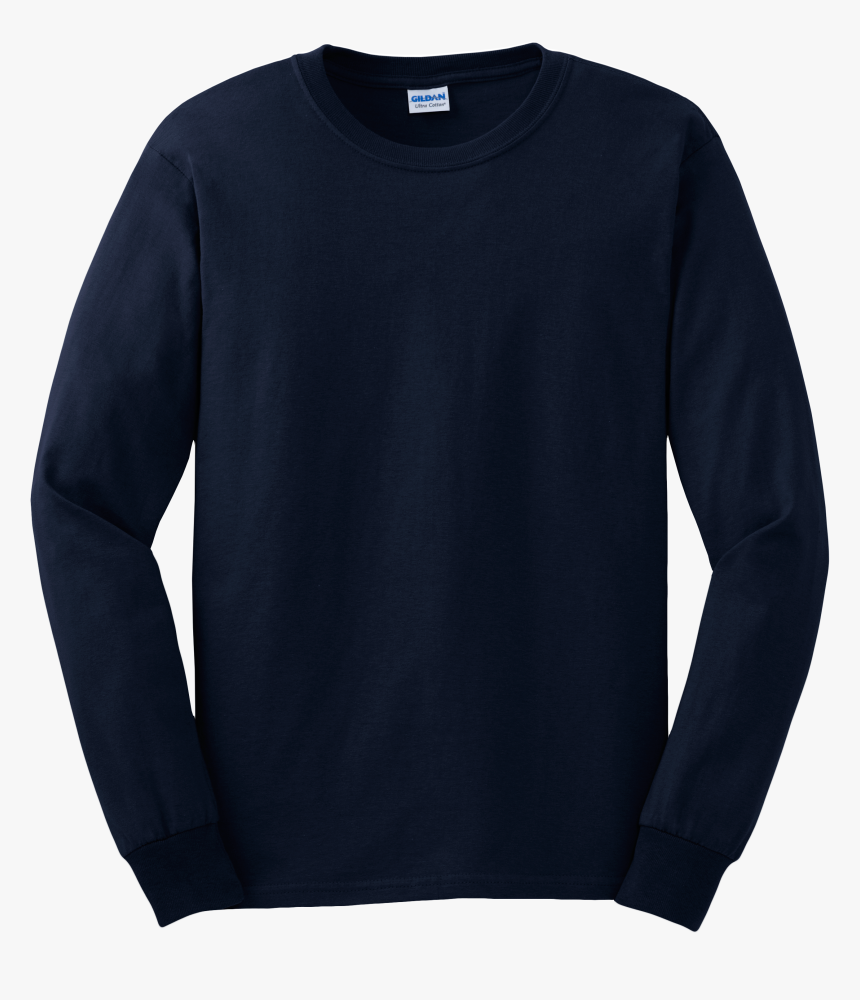 Black Gildan Long Sleeve, HD Png Download, Free Download