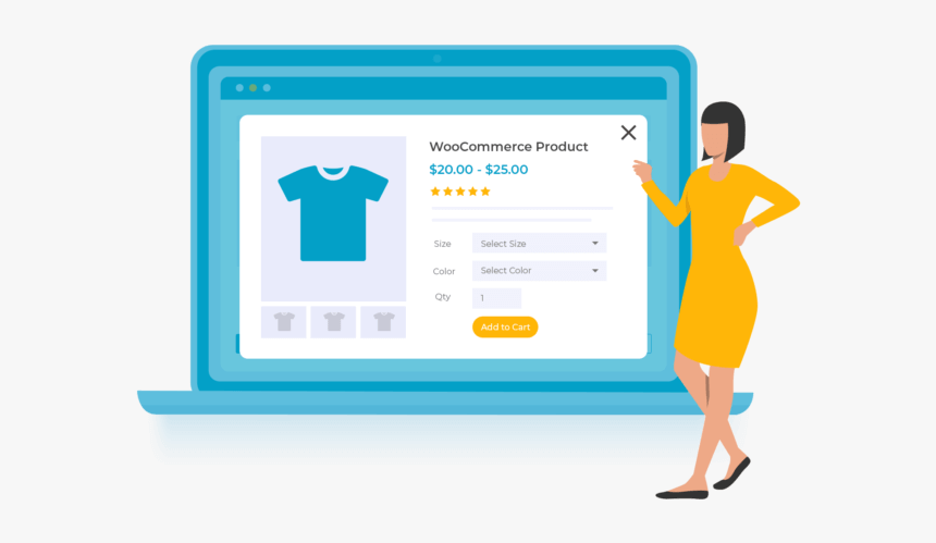 Woocommerce Quick View Plugin - Woocommerce, HD Png Download, Free Download