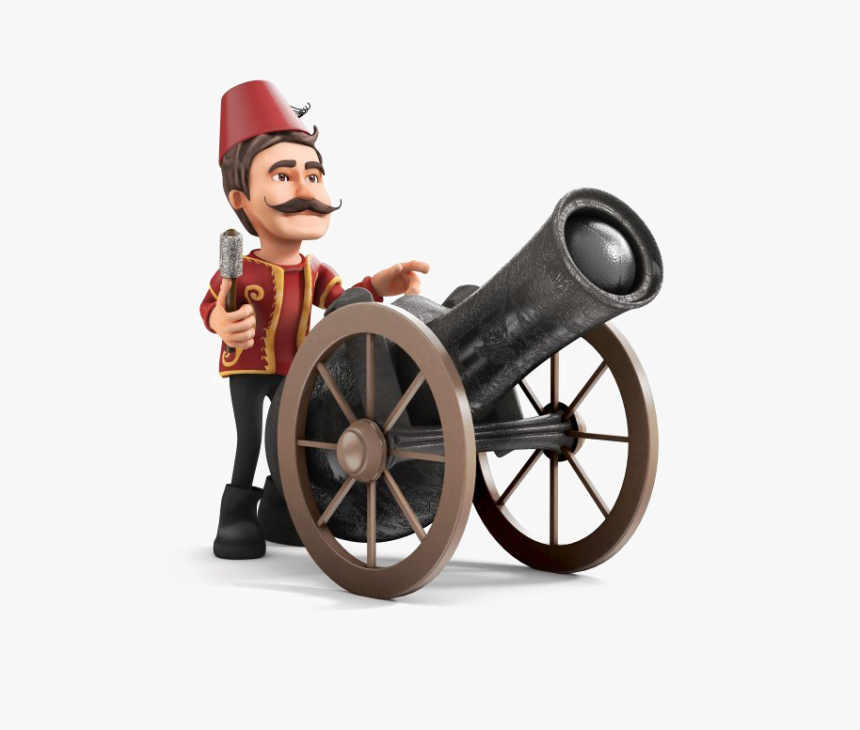 Cannon Free Png Hq - Ramadan Cannon Png, Transparent Png, Free Download