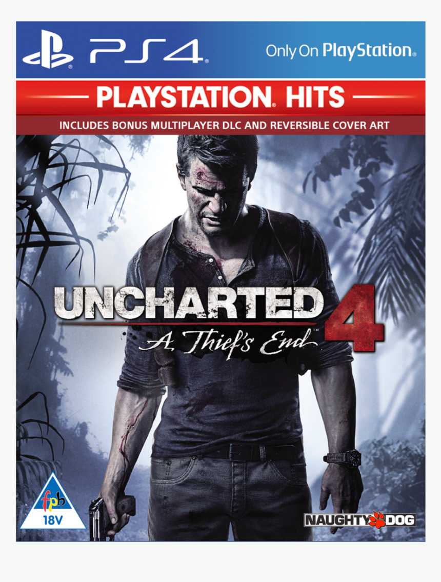 Uncharted 4 Ps4 Png, Transparent Png, Free Download