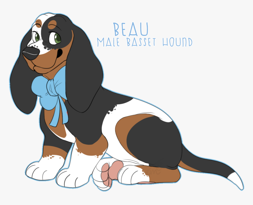 Basset Hound Ofa - Dog Catches Something, HD Png Download, Free Download