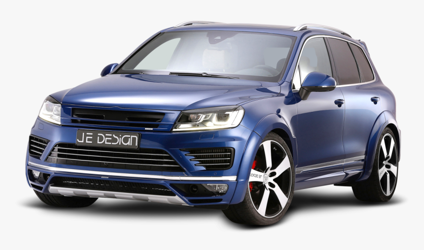 Volkswagen Touareg Blue Car Png Image - Vw Touareg Je Design, Transparent Png, Free Download