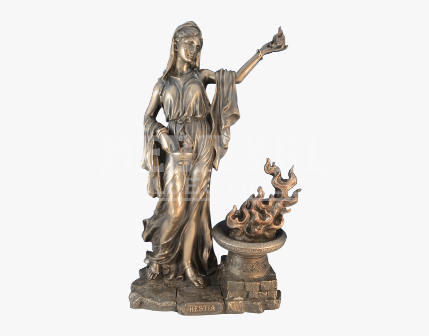 Greek Mythology Statue Png - Hestia Greek Goddess Statue, Transparent Png, Free Download