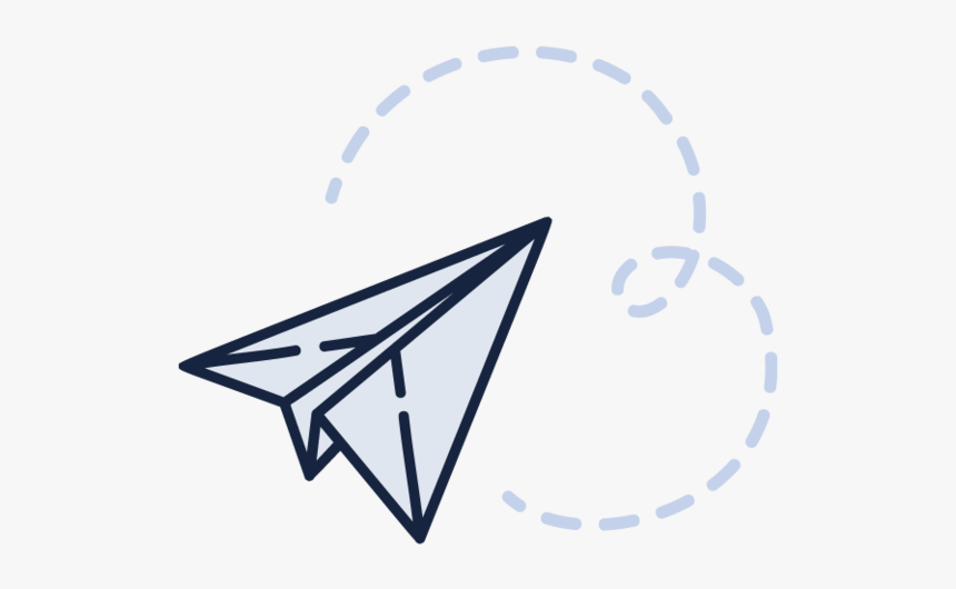 Paper Plane@2x - Colorful Plane Paper Icon, HD Png Download, Free Download