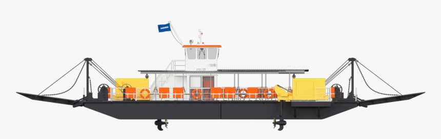 Damen Modular Ferry Is Reliable, Safe And Fast Transportation - Container Ship, HD Png Download, Free Download