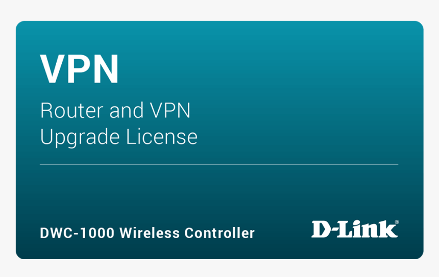 Dwc-1000 Vpn Upgrade License - D Link, HD Png Download, Free Download