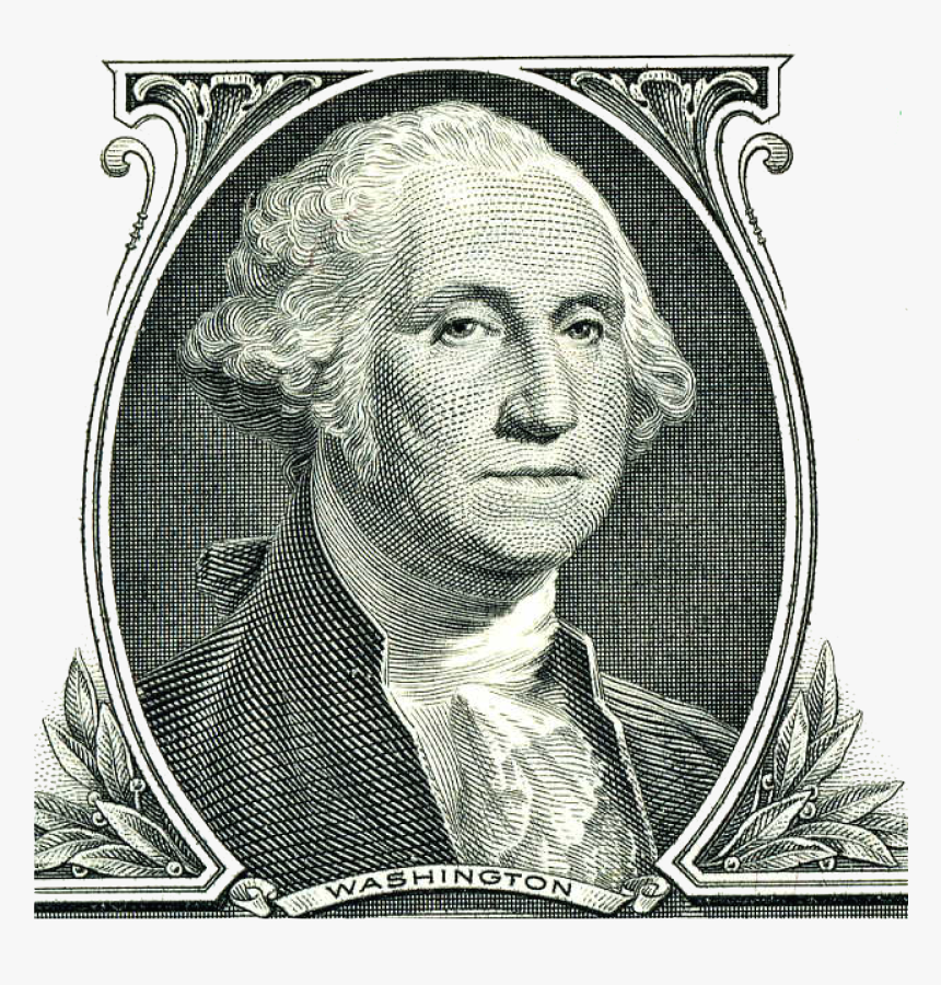 Graphic Image Of George Washington As He Appears On, HD Png Download, Free Download