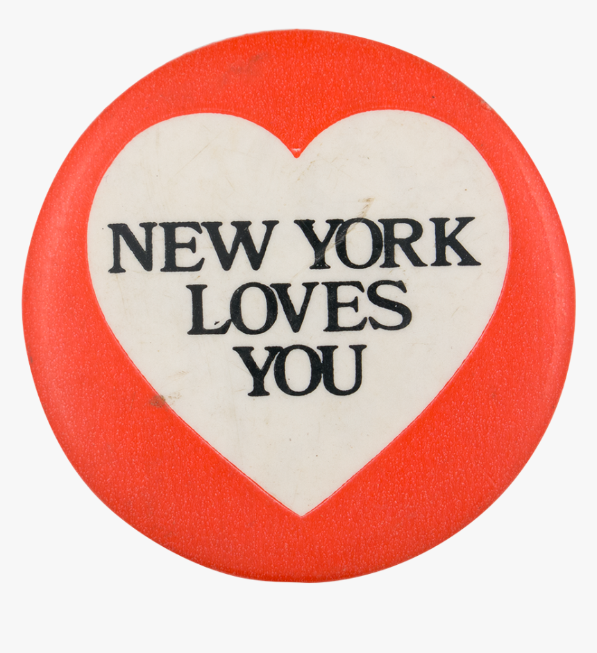 New York Loves You I ♥ Buttons Button Museum - Love, HD Png Download, Free Download