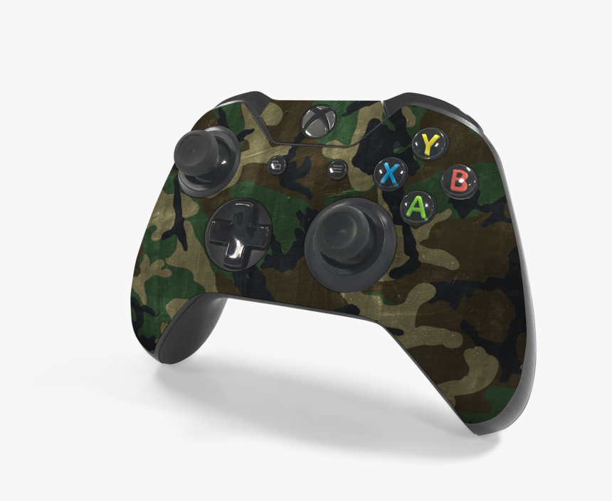 Xbox One Controller Woodland Camo Decal Kit"
 Class="lazyload - Game Controller, HD Png Download, Free Download