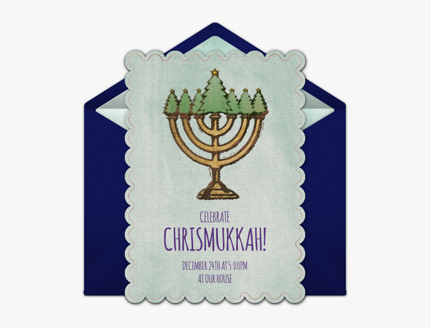 Chrismukkah Invitations, HD Png Download, Free Download