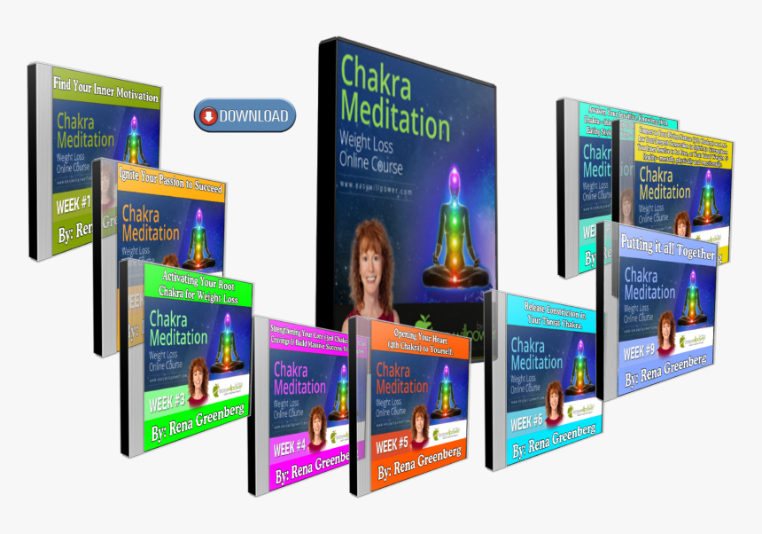 Chakra Meditation Weight Loss Course - Flyer, HD Png Download, Free Download