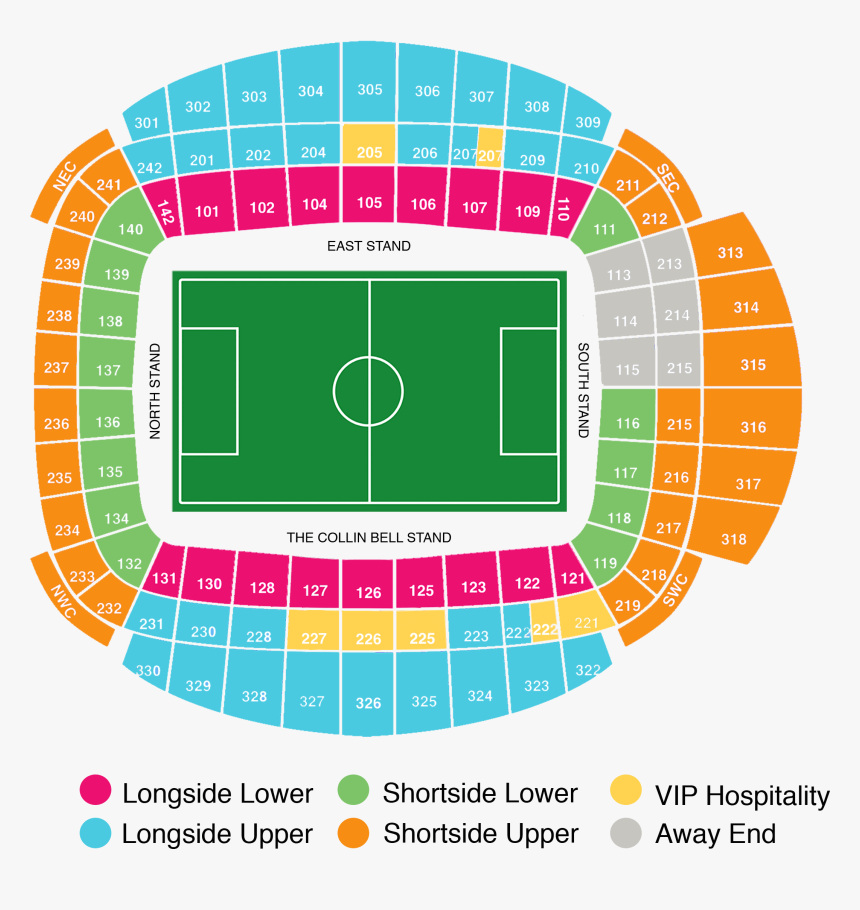 Manchester City Seating Plan, HD Png Download, Free Download
