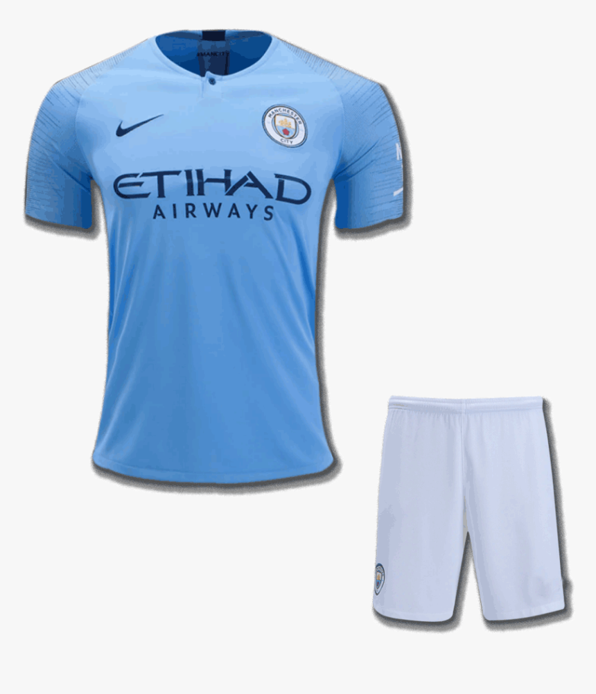 Manchester City Football Jersey And Shorts Home 18 - Manchester City Jersey And Shorts, HD Png Download, Free Download