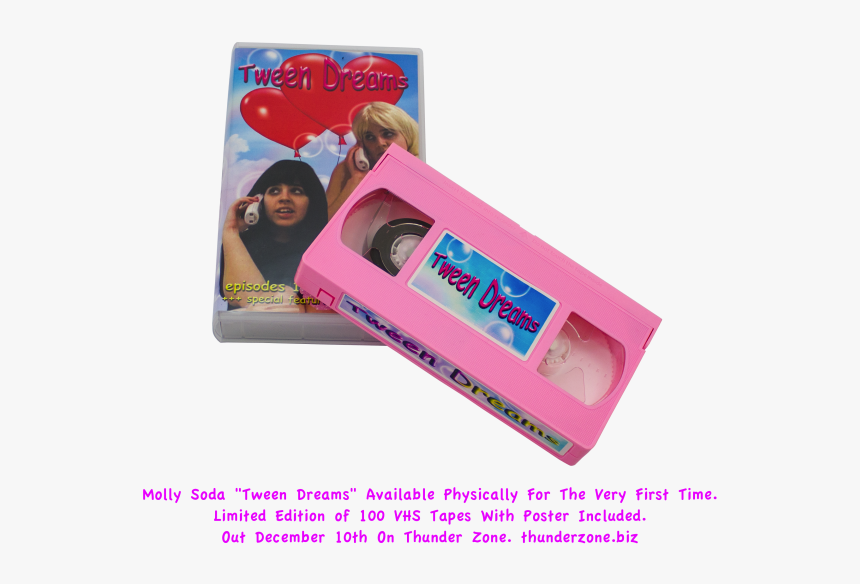 Tzone Mollysoda Tweendreams Vhs-3edit - Plastic, HD Png Download, Free Download