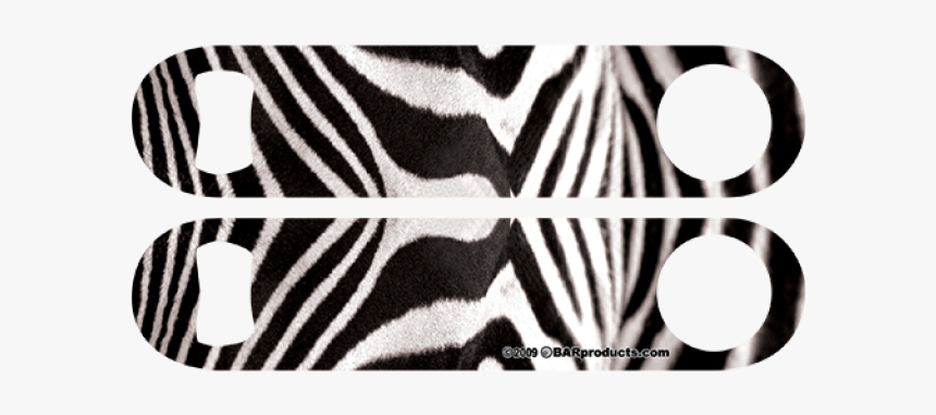 Zebra Print Kolorcoat™ Speed Opener - Skateboard Deck, HD Png Download, Free Download