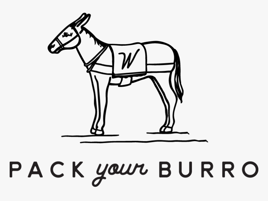 Packyourburro-k - Working Animal, HD Png Download, Free Download