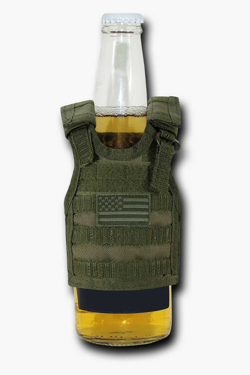 Tactical Mini Vest Bottle Koozie - Koozie, HD Png Download, Free Download