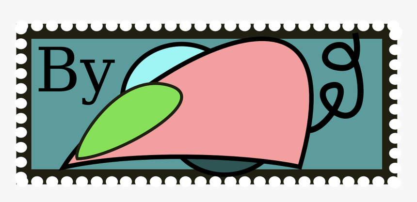 By Mouse Postage Stamp Vector Image - Computer, HD Png Download, Free Download