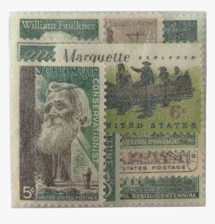 Emerald Woods - John Muir Postage Stamp, HD Png Download, Free Download