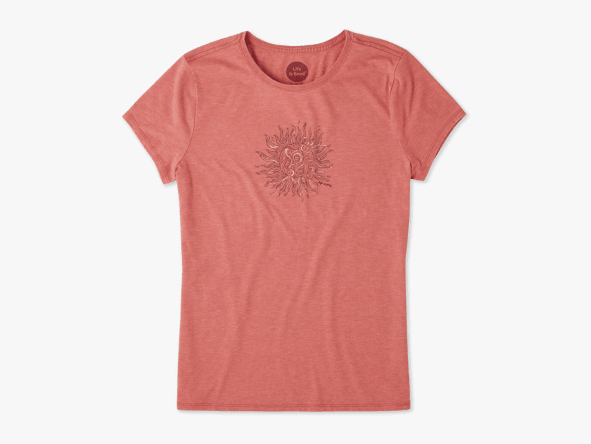 Women"s Swirl Sun Sweet Tee - Active Shirt, HD Png Download, Free Download