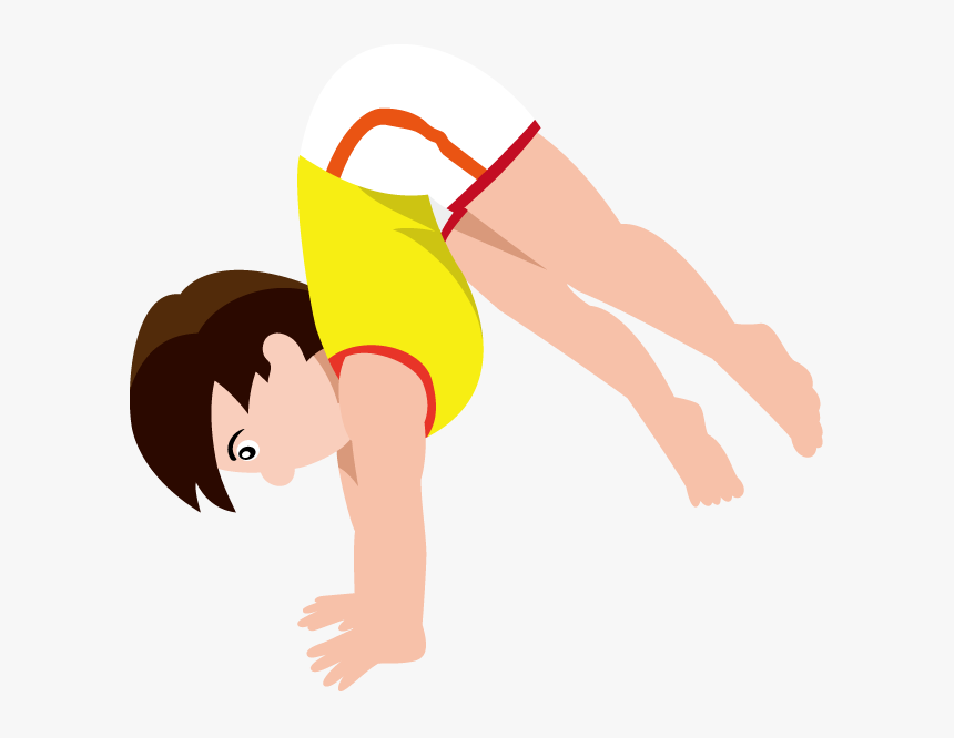 Men S Gymnastics Clipart - Gymnastics Boys Clipart, HD Png Download, Free Download