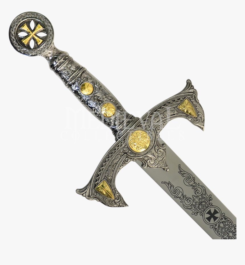 Knights Of Templar Swords Crusades, HD Png Download, Free Download