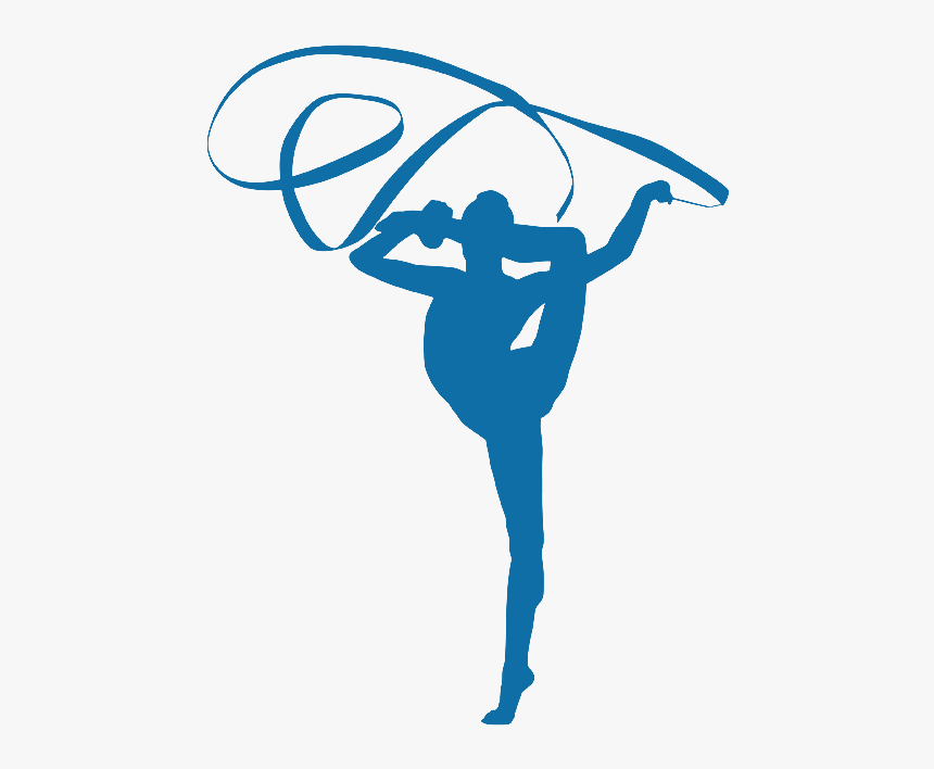 Gymnastics Png Images Transparent Free Download - Rhythmic Gymnastics Siluet Png, Png Download, Free Download