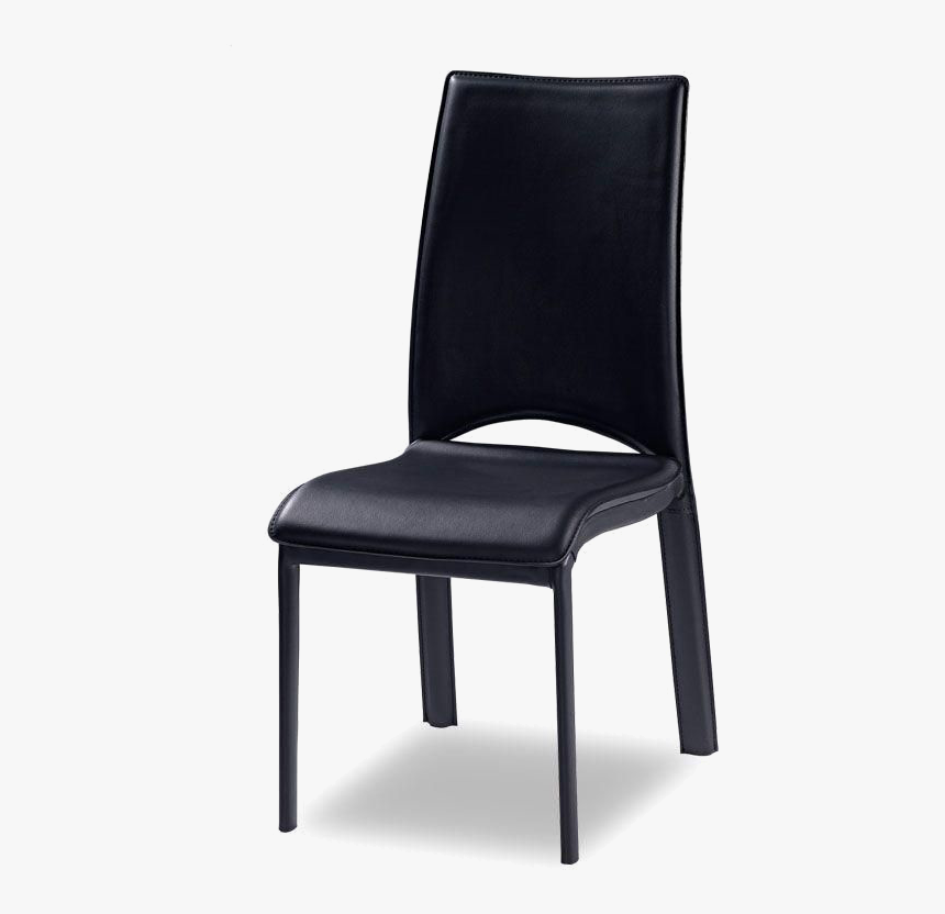 Black Dining Chair Png, Transparent Png, Free Download