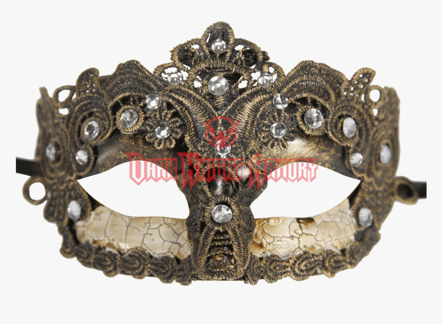 Kayso Lm005b Vintage Bronze Lace Plastic Mask, , Png - Mask, Transparent Png, Free Download