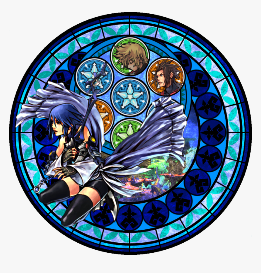 Kingdom Hearts Aqua Heart, HD Png Download, Free Download