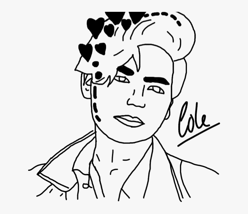 Cole Sprouse - Line Art, HD Png Download, Free Download