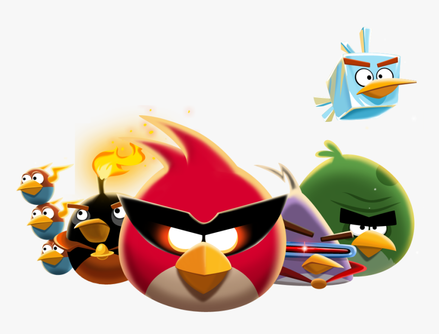 The Flock - Angry Birds Background Hd, HD Png Download, Free Download