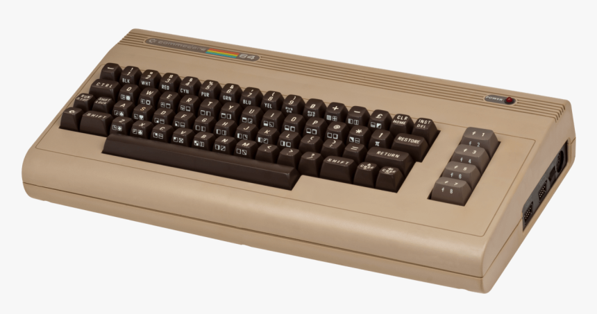 Commodore 64 Value - 3rd Generation Of Computer Keyboard, HD Png Download, Free Download