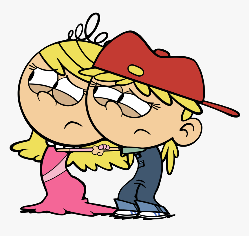 Scared Lola And Lana - Loud House Lola Y Lana, HD Png Download, Free Download
