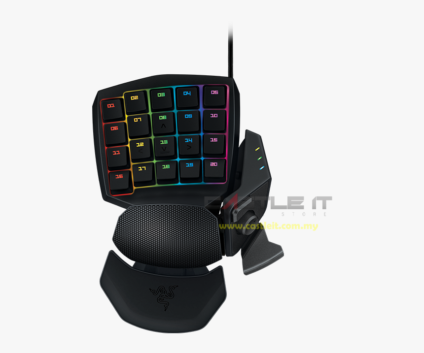 Photo Razer Keyboard Keypad Orbweaver Chorma Mechanical - Razer Orbweaver, HD Png Download, Free Download