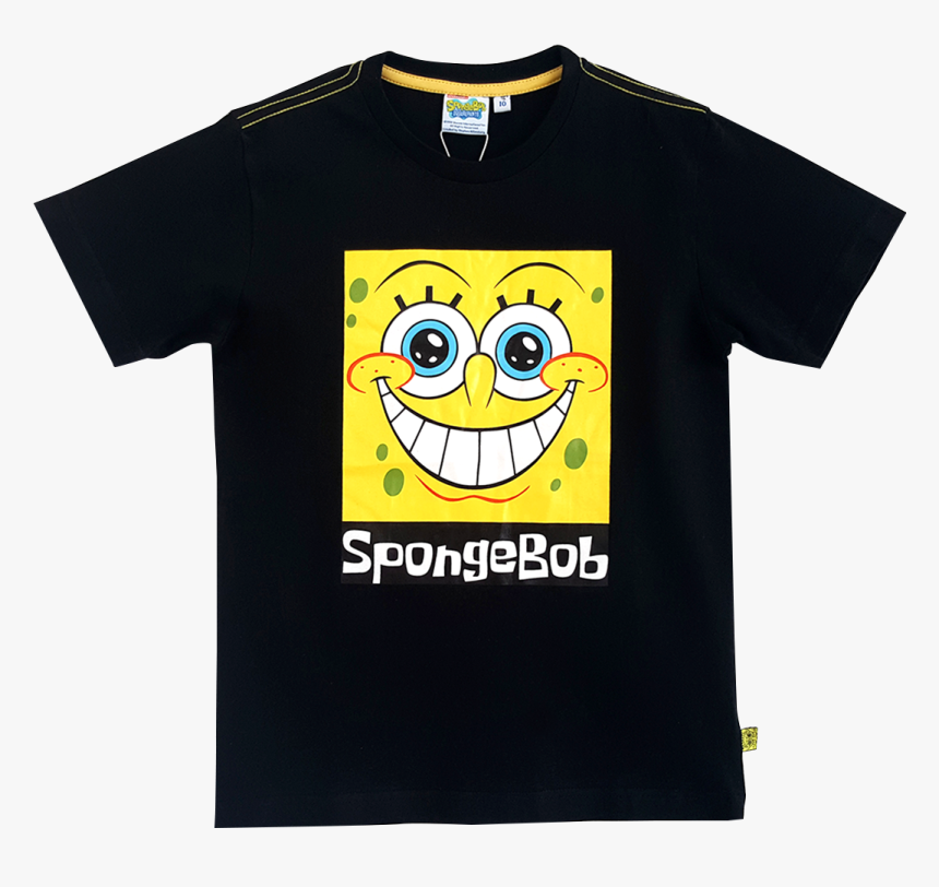 Spongebob Kid Graphic T Shirt Common Sense - Smiley, HD Png Download ...