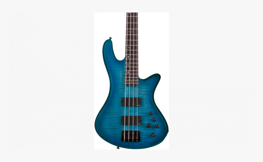 Schecter Guitar Research Stiletto Studio-4 Electric - Schecter Stiletto Bass Blue, HD Png Download, Free Download