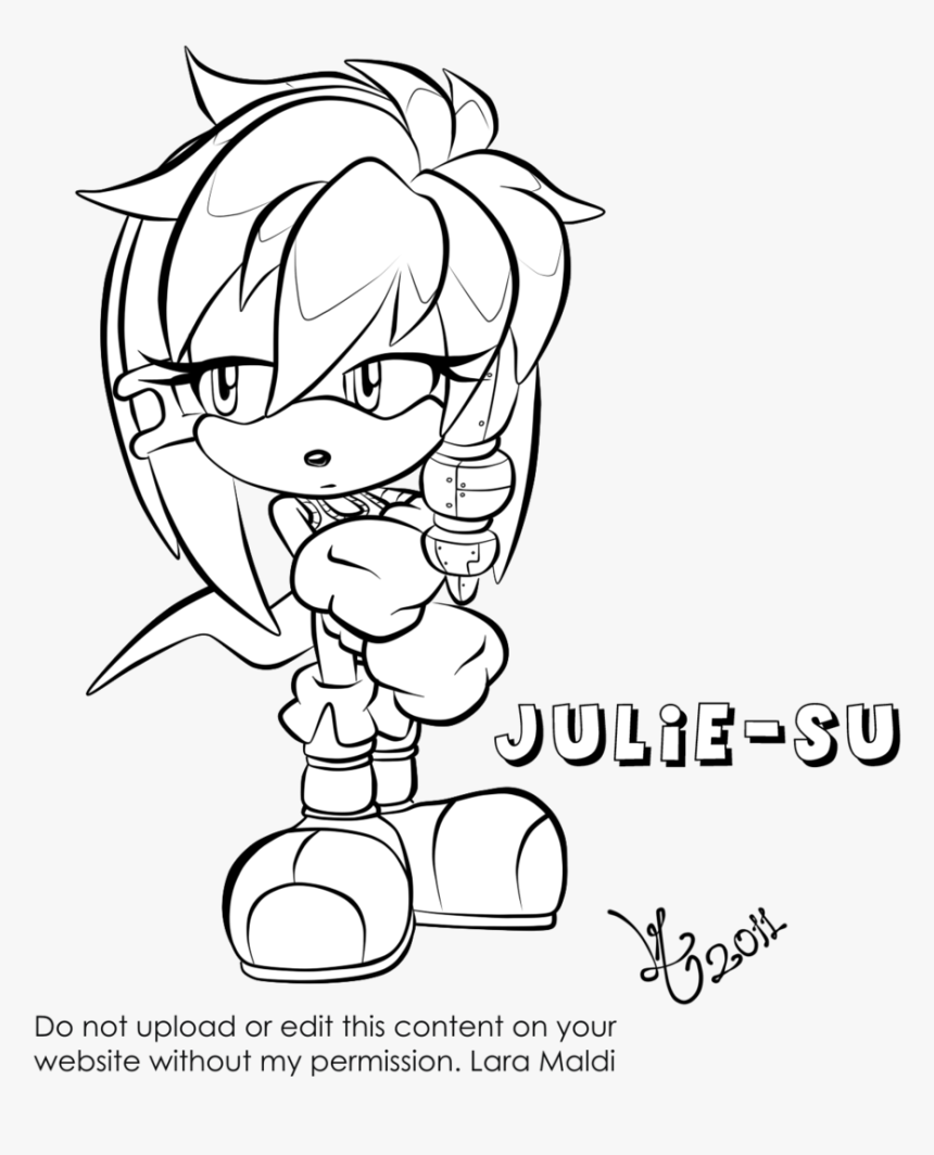 Julie-su Lineart - De Noel A Imprimer, HD Png Download, Free Download