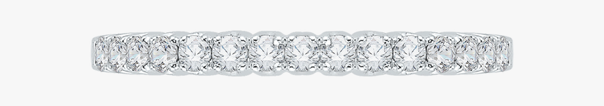 Promezza 14k White Gold Promezza Wedding Band - Engagement Ring, HD Png Download, Free Download