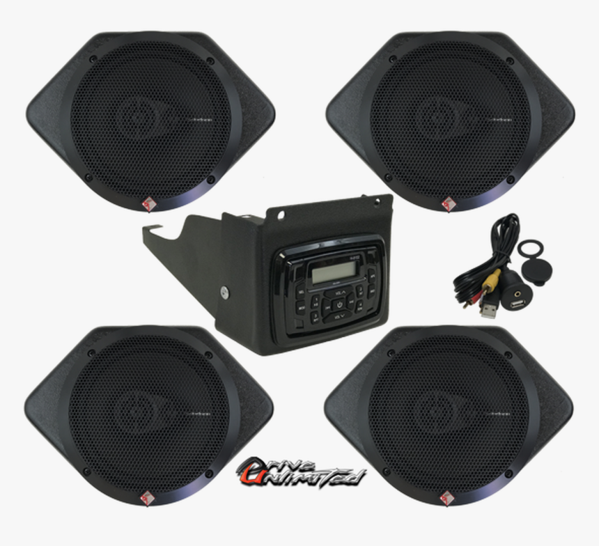 Drive Unlimited"s Cf Moto Stereo 2 Or 4 Speaker Stereo - Subwoofer, HD Png Download, Free Download