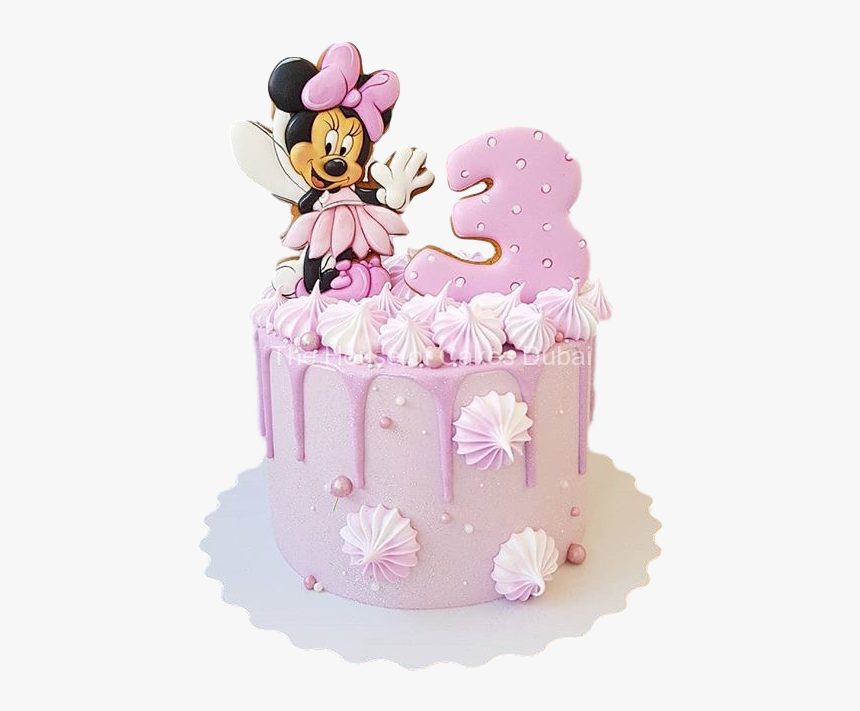 Pink Mickey Mouse Cake, HD Png Download, Free Download