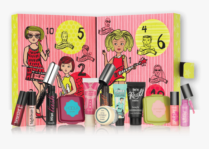 Benefit Cosmetics Girl Oclock Rock Beauty Advent Calendar - Benefit Advent Calendar 2017, HD Png Download, Free Download