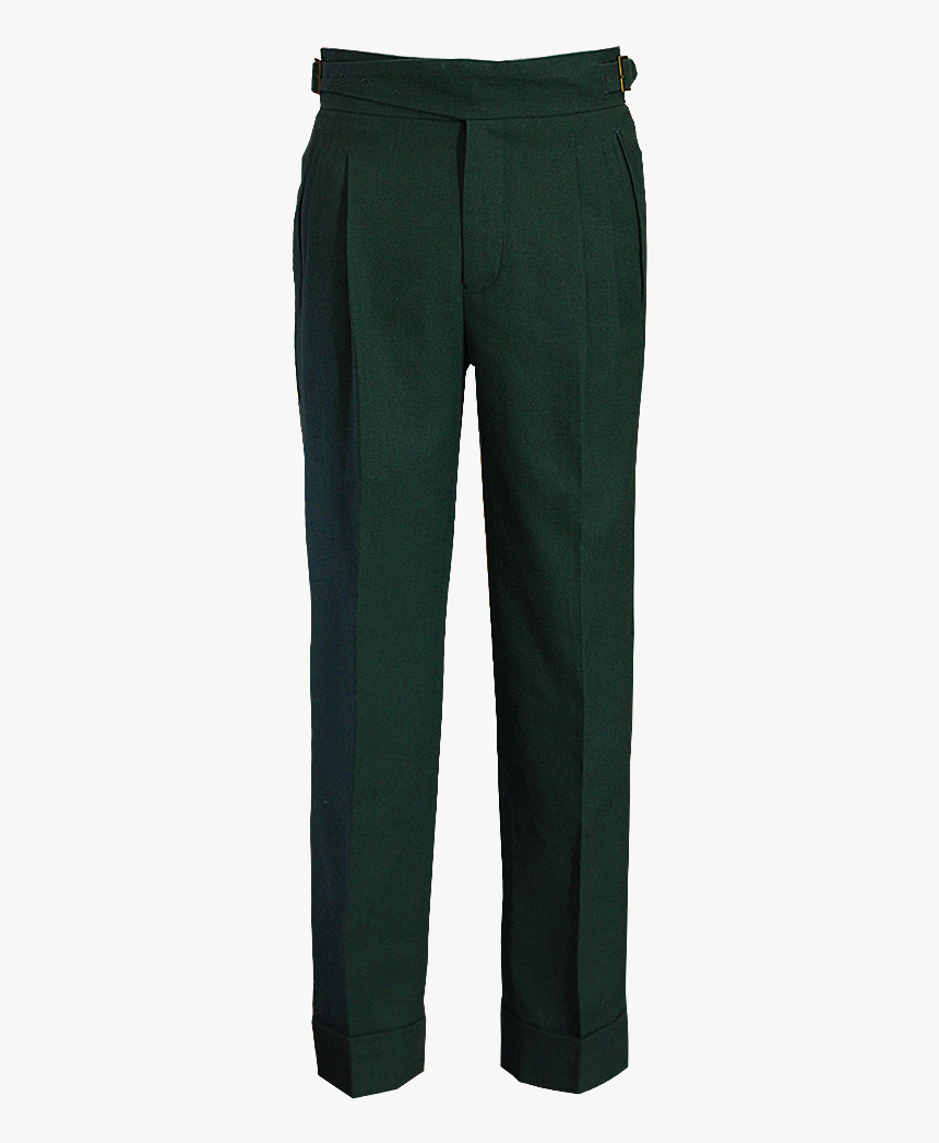 Linen Emerald Green Gurkha Trousers Bespoke Made To, HD Png Download, Free Download