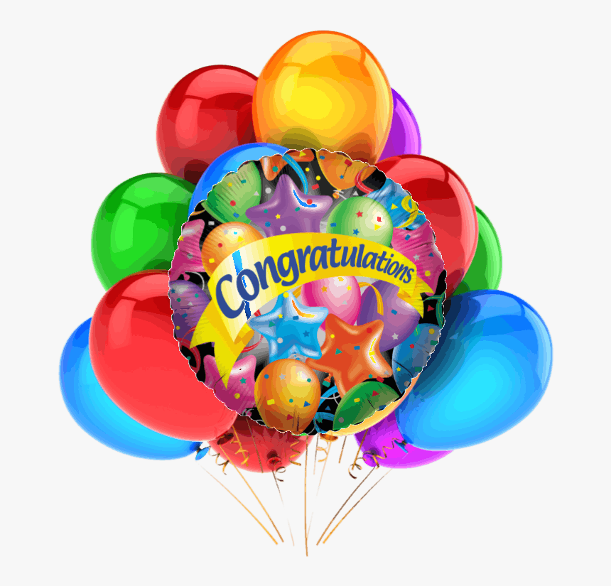 Balloons For Birthday Png, Transparent Png, Free Download