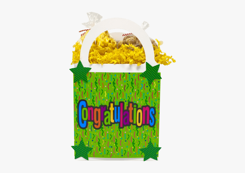 Congratulations Gift Box - Snack, HD Png Download, Free Download