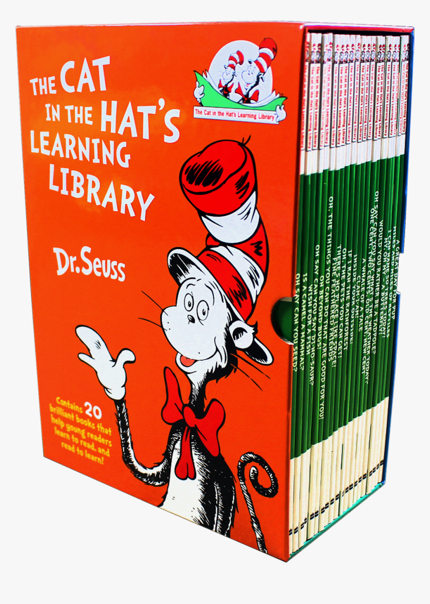 The Cat In The Hat Learning Library Collection - Cat In The Hat Learning Library Set, HD Png Download, Free Download