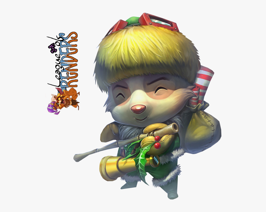 Happy Elf Teemo - League Of Legends Teemo Elf Png, Transparent Png, Free Download